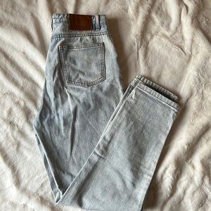 Rhythm Jeans High Waisted Light Wash Skinny